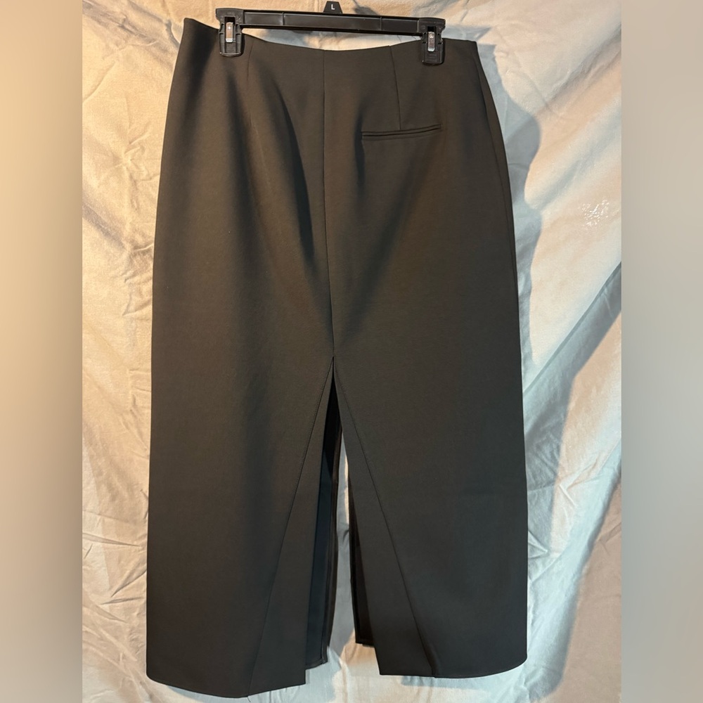 Zara Black Midi Skirt